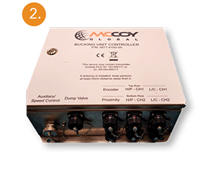 Component 2 - McCoy Torque Turn System for Bucking and MakeBreak Units